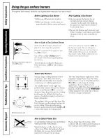 Preview for 8 page of GE JCB900 Owner'S Manual & Installation Instructions