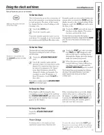 Preview for 15 page of GE JCB900 Owner'S Manual & Installation Instructions