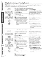 Preview for 16 page of GE JCB900 Owner'S Manual & Installation Instructions