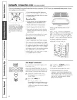 Preview for 18 page of GE JCB900 Owner'S Manual & Installation Instructions