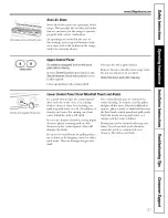 Preview for 37 page of GE JCB900 Owner'S Manual & Installation Instructions