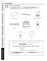 Preview for 54 page of GE JCB900 Owner'S Manual & Installation Instructions