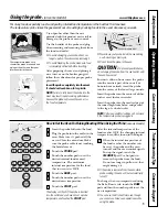 Предварительный просмотр 15 страницы GE JCB905 Owner'S Manual And Installation Instructions