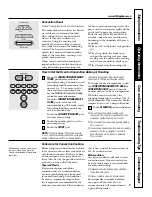 Предварительный просмотр 19 страницы GE JCB905 Owner'S Manual And Installation Instructions