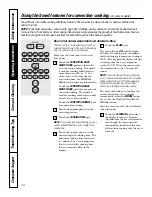 Предварительный просмотр 20 страницы GE JCB905 Owner'S Manual And Installation Instructions