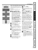 Предварительный просмотр 21 страницы GE JCB905 Owner'S Manual And Installation Instructions