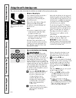 Предварительный просмотр 24 страницы GE JCB905 Owner'S Manual And Installation Instructions