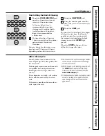 Предварительный просмотр 25 страницы GE JCB905 Owner'S Manual And Installation Instructions