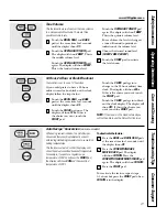 Предварительный просмотр 27 страницы GE JCB905 Owner'S Manual And Installation Instructions