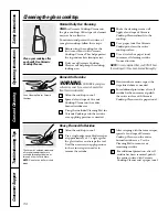 Предварительный просмотр 34 страницы GE JCB905 Owner'S Manual And Installation Instructions