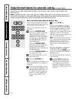 Preview for 20 page of GE JCB909 Owner'S Manual And Installation Instructions