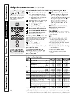 Preview for 22 page of GE JCB909 Owner'S Manual And Installation Instructions