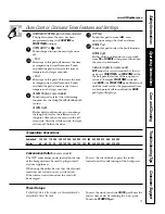 Предварительный просмотр 9 страницы GE JCBP24 Owner'S Manual