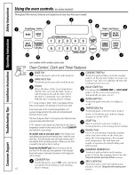 Preview for 10 page of GE JCBP35 Owner'S Manual & Installation Instructions