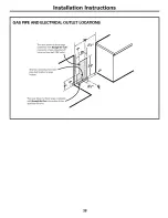 Preview for 38 page of GE JCBP35 Owner'S Manual & Installation Instructions