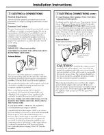 Preview for 40 page of GE JCBP35 Owner'S Manual & Installation Instructions