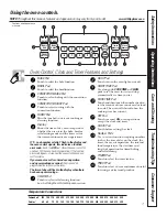 Предварительный просмотр 7 страницы GE JCBP40 Owner'S Manual