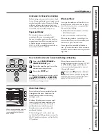 Предварительный просмотр 13 страницы GE JCBP40 Owner'S Manual