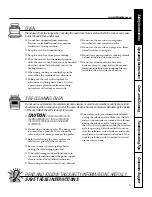 Предварительный просмотр 5 страницы GE JCBP48 Owner'S Manual And Installation Instructions