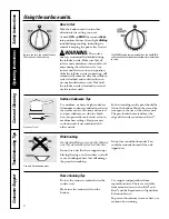 Предварительный просмотр 6 страницы GE JCBP48 Owner'S Manual And Installation Instructions