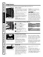 Предварительный просмотр 8 страницы GE JCBP48 Owner'S Manual And Installation Instructions