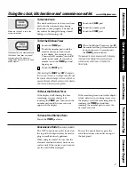 Предварительный просмотр 11 страницы GE JCBP48 Owner'S Manual And Installation Instructions