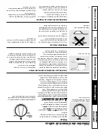 Предварительный просмотр 67 страницы GE JCBP48 Owner'S Manual And Installation Instructions