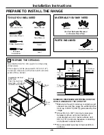 Preview for 25 page of GE JCBP49 Owner'S Manual And Installation Instructions