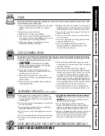 Предварительный просмотр 5 страницы GE JCBP62 Owner'S Manual And Installation Instructions