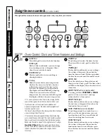 Preview for 10 page of GE JCBP65 Owner'S Manual And Installation Instructions