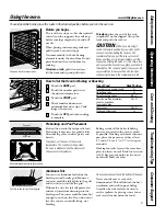 Preview for 11 page of GE JCBP77 Owner'S Manual And Installation Instructions