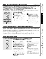 Preview for 21 page of GE JCBP77 Owner'S Manual And Installation Instructions