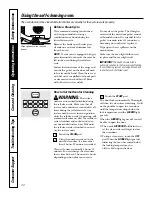 Preview for 22 page of GE JCBP77 Owner'S Manual And Installation Instructions