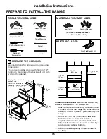 Preview for 35 page of GE JCBP77 Owner'S Manual And Installation Instructions