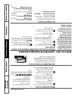 Preview for 64 page of GE JCBP77 Owner'S Manual And Installation Instructions