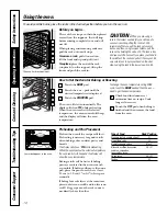 Preview for 10 page of GE JCBS55 Owner'S Manual And Installation Instructions