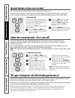 Preview for 14 page of GE JCBS55 Owner'S Manual And Installation Instructions