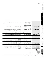 Preview for 45 page of GE JCBS55 Owner'S Manual And Installation Instructions