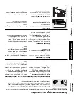 Preview for 57 page of GE JCBS55 Owner'S Manual And Installation Instructions