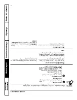 Preview for 64 page of GE JCBS55 Owner'S Manual And Installation Instructions