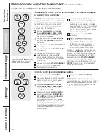 Preview for 61 page of GE JCBS630 Owner'S Manual