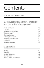 Preview for 48 page of GE JCEG3020 Use & Care Manual