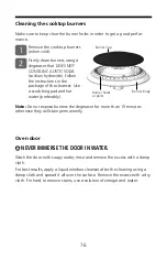 Предварительный просмотр 76 страницы GE JCEG3020 Use & Care Manual