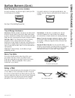 Предварительный просмотр 9 страницы GE JCGB660 Owner'S Manual