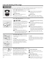 Предварительный просмотр 32 страницы GE JCGBS23 Owner'S Manual & Installation Instructions