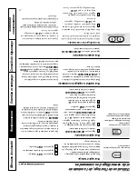 Preview for 58 page of GE JCK 915 Manual