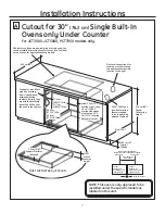 Preview for 7 page of GE JCK1000 Installation Instructions Manual