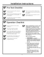 Preview for 12 page of GE JCK1000 Installation Instructions Manual