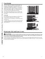 Preview for 10 page of GE JCK1000 Owner'S Manual