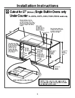 Preview for 6 page of GE JCKS10 Installation Instructions Manual